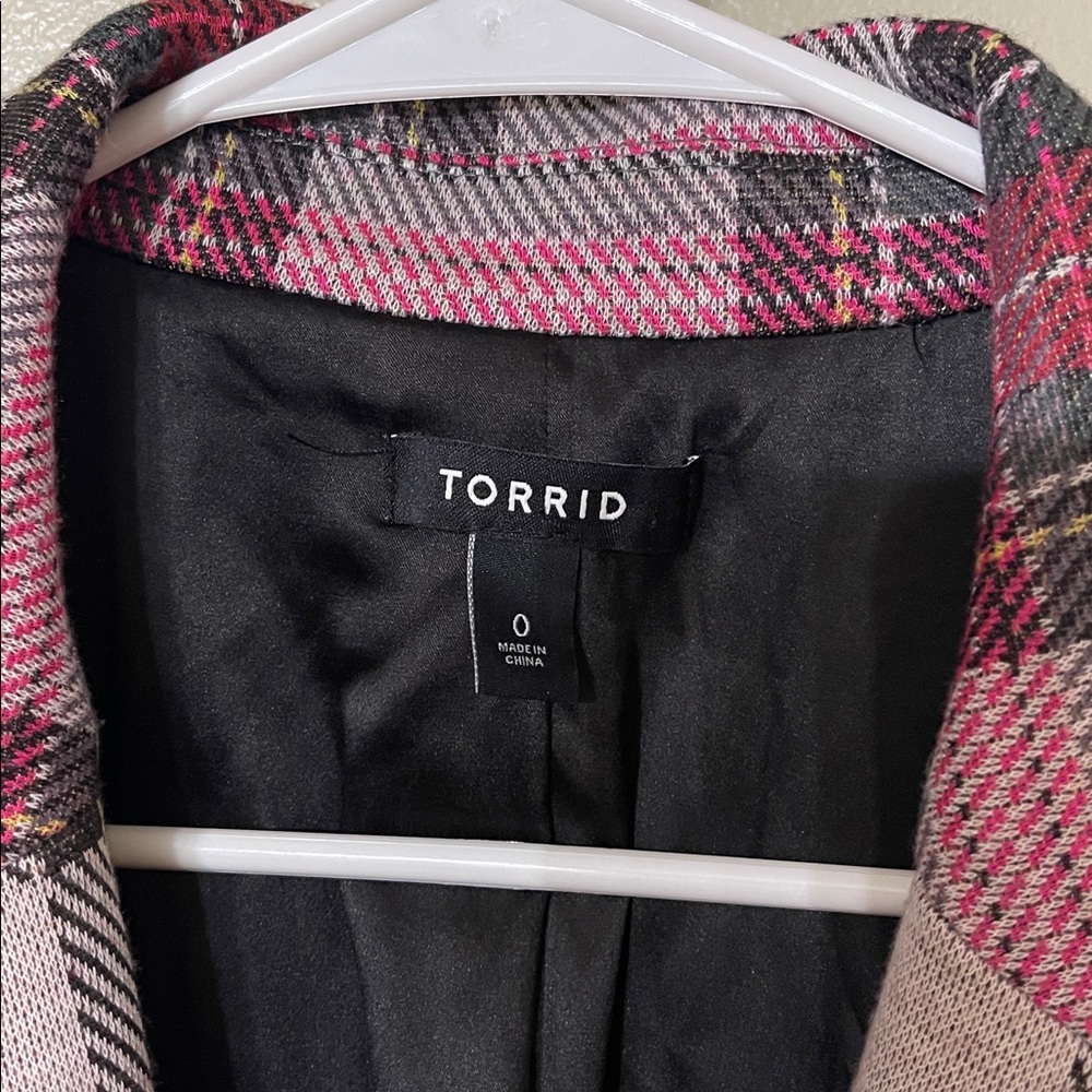 Torrid Plaid Jacket - Picture 3 of 7